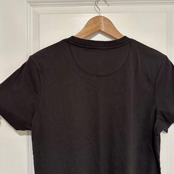 Tentree | Tentree Women’s Seablend Black Crew Neck Short Sleeve Tee Size Large - Picture 5 of 7